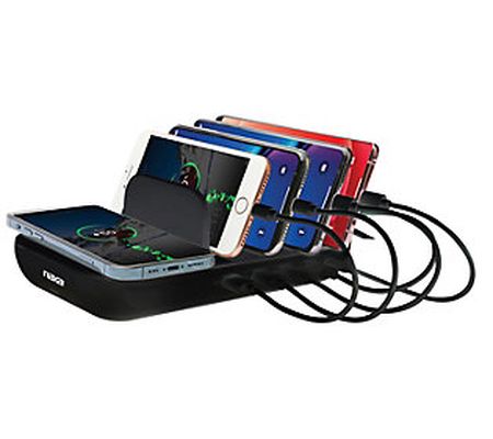 Naxa 6-in-1 Wireless Charging Station