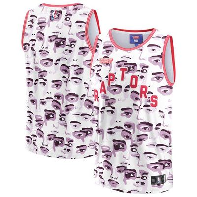 NBA X KIDSUPER Unisex NBA & KidSuper Studios by Fanatics White Toronto Raptors Hometown Jersey