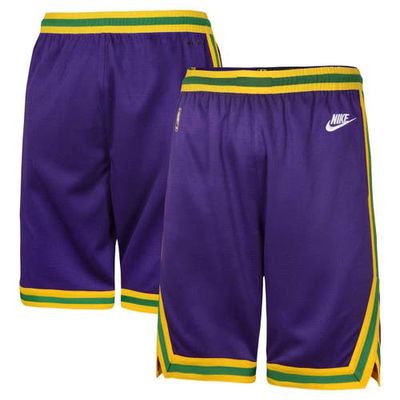 NBA Youth Nike Purple Utah Jazz Classic Edition Swingman Shorts