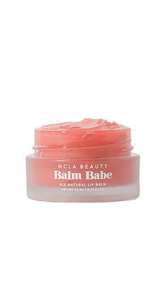 NCLA Balm Babe 100% Natural Lip Balm in Pink Grapefruit.