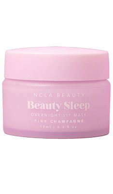 NCLA Beauty Sleep Lip Mask in Pink Champagne.