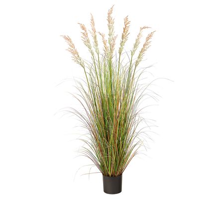 Nearly Natural 5.5' Plum Grass Plant