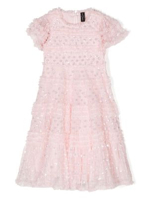 Needle & Thread Vivian sequin-embellished dress - Pink