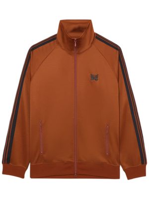 Needles logo-embroidered sport jacket - Orange