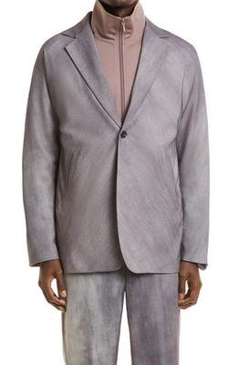 Needles Miles Wool Gabardine Jacket in A-Grey 0050