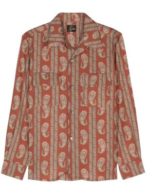 Needles paisley-print shirt - Brown