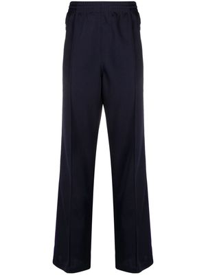 Needles stripe-detail elasticated-waist track pants - Blue