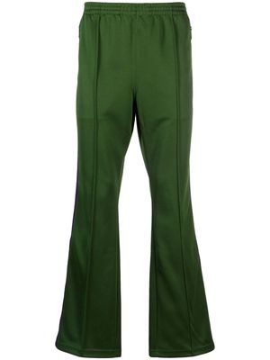 Needles striped bootcut track pants - Green