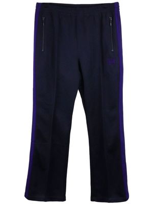 Needles two-tone velour track pants - Blue