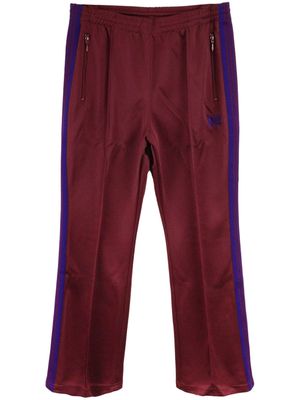 Needles two-tone velour track pants - Red