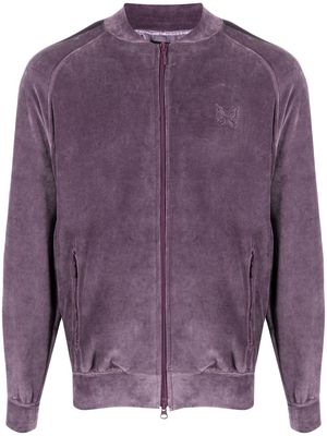Needles velvet-effect jacket - Purple