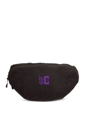 Needles x DC logo-embroidered belt bag - Black