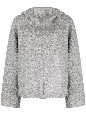 Nehera shearling hooded sweatshirt - Grey
