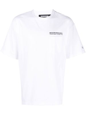 Neighborhood Classic-P crew neck T-shirt - White