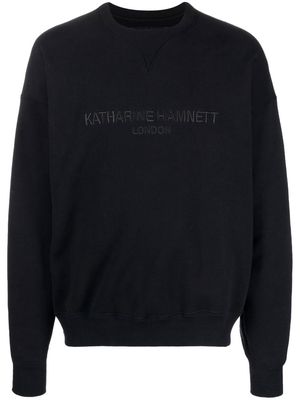 Neighborhood embroidered-logo cotton sweatshirt - Black