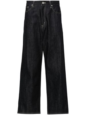 Neighborhood low-rise wide-leg jeans - Blue