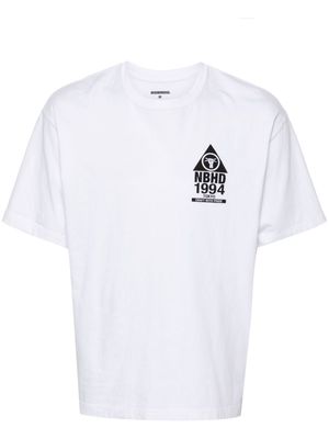 Neighborhood NH-17 logo-print T-shirt - White