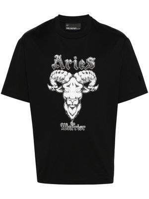 Neil Barrett Aries graphic-print cotton T-shirt - Black