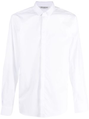 Neil Barrett button-up cotton shirt - White