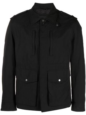Neil Barrett cargo-pocket military jacket - Black