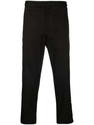 Neil Barrett cropped tailored-cut trousers - Black