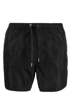 Neil Barrett drawstring swim shorts - Black