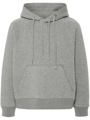 Neil Barrett Easy Raglan mélange hoodie - Grey