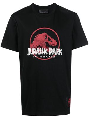 Neil Barrett Jurassic Park print T-shirt - Black