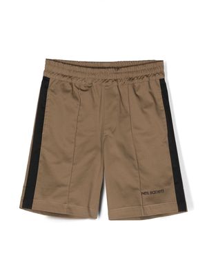 Neil Barrett Kids elasticated-waist shorts - Brown
