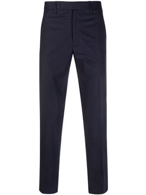 Neil Barrett mid-rise straight-leg trousers - Blue