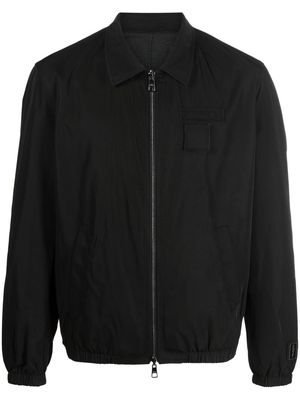 Neil Barrett reversible zipped bomber jacket - Black