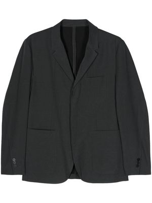 Neil Barrett single-breasted cotton blazer - Grey