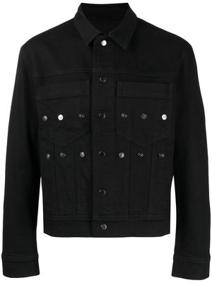 Neil Barrett studded denim jacket - Black