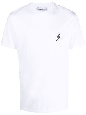 Neil Barrett Thunderbolt-motif T-shirt - White