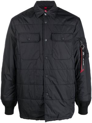 Neil Barrett x Alpha Industries quilted jacket - Black