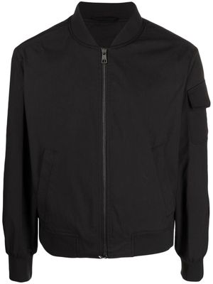 Neil Barrett zip-up bomber jacket - Black