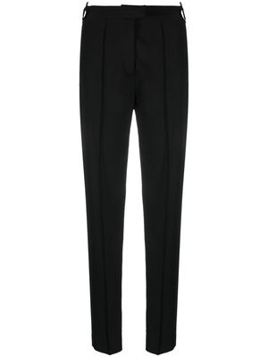 Nensi Dojaka cut-out detailing slim-fit trousers - Black