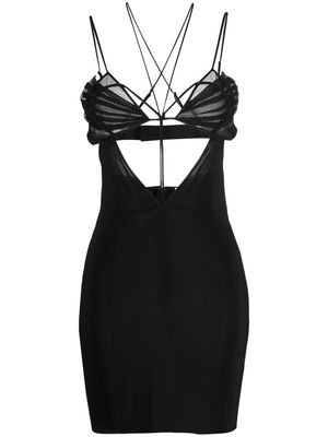 Nensi Dojaka cut-out mini dress - Black