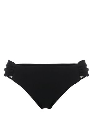 Nensi Dojaka draped side bikini bottoms - Black