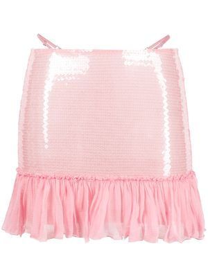 Nensi Dojaka sequin-embellished mini dress - Pink