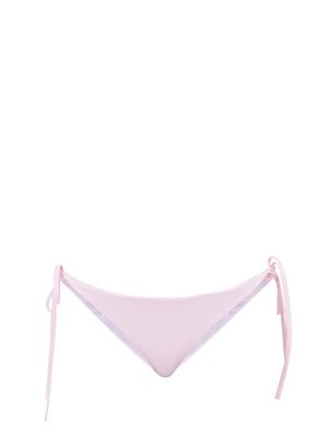 Nensi Dojaka - Side-tie Bikini Briefs - Womens - Pink