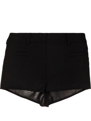 Nensi Dojaka tailored mini shorts - Black