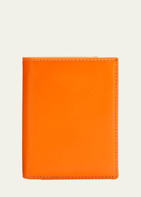 Neon Bifold Leather Wallet