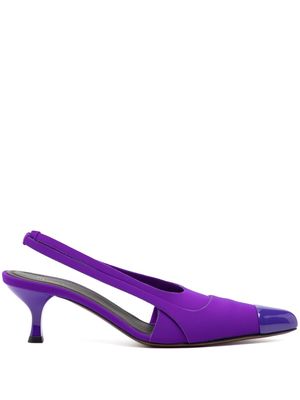 NEOUS 60mm pointed-toe pumps - Purple