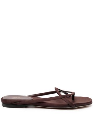 NEOUS Kaitos thong-strap sandals - Brown