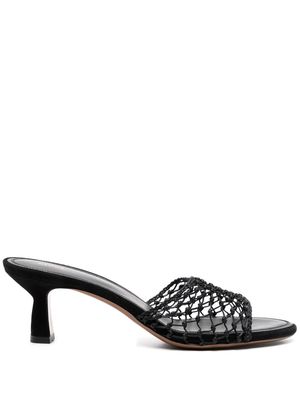 NEOUS Lerna knotted slip-on sandals - Black