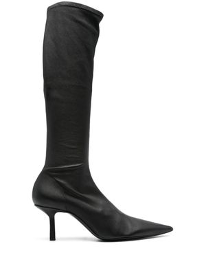 NEOUS Nosa 65mm leather boots - Black