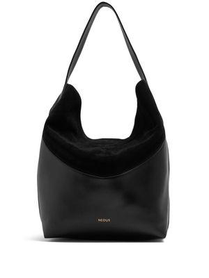 NEOUS Pavo leather tote bag - Black