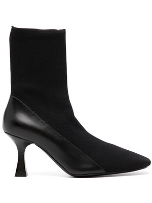 NEOUS Ruch 70mm leather ankle boots - Black