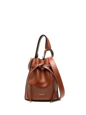 NEOUS small Sigma tote bag - Brown